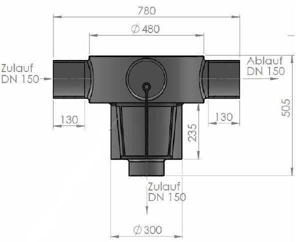 Evo Basket PE DN 150